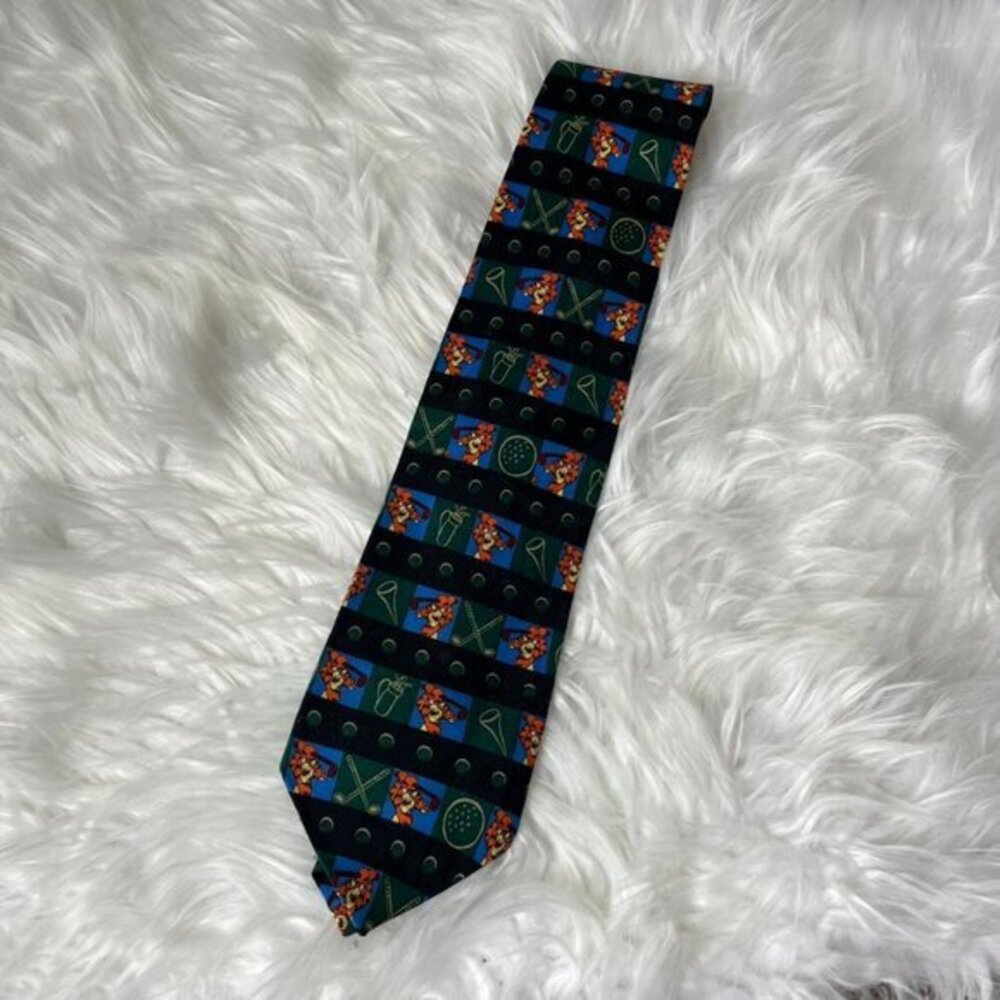 Vintage Tigger Winnie The Pooh Golf Tie